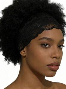 1pc Women's Lace Headband, Suitable For Daily Wear, Summer Hair Accessory, Vacation Beach Style Fashion Headband - Multicolor - View 9