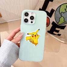 100pcs New Badge Doodle Stickers, Pet Monster Decoration Phone Case Luggage Waterproof Stickers, Cartoon Doodle Stickers, Luggage Pocket Monster Notebook - Multicolor - View 6