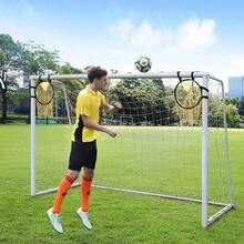 1PC Soccer Target For Goal Training, Top Box Soccer Goal Target, Soccer Training Target | Top Box Equipment For Shooting Accuracy Training | Durable Design - Extra Long Shoulder Strap With Carrying Case - Multicolor - View 4