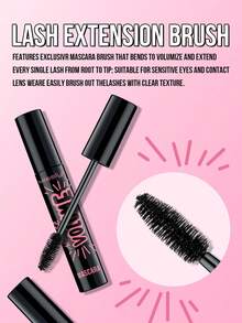Misslyn Attractive Eyeliner & Mascara Set,2 Pcs,BOSS BABE! Boom Black Boom Eyeliner, Waterproof Liquid Ink Eyeliner,  Ultra-Pigmented & Waterproof, Creates Bold & Defined Lines - #50+#01 - View 4