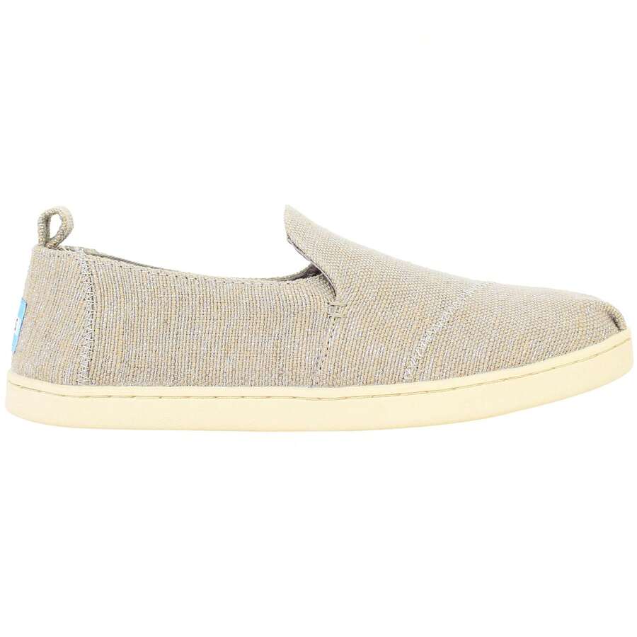 Toms Deconstructed Alpargata Womens Grey Espadrilles - Grey - View 1