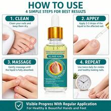 30ml Moisturizing Repairing Nail Lotion, Contains Glycerin, Collagen And Niacinamide, Effectively Moisturizes And Strengthens Nails, Fast-Acting, Suitable For Hands And Feet - 1PC - View 6
