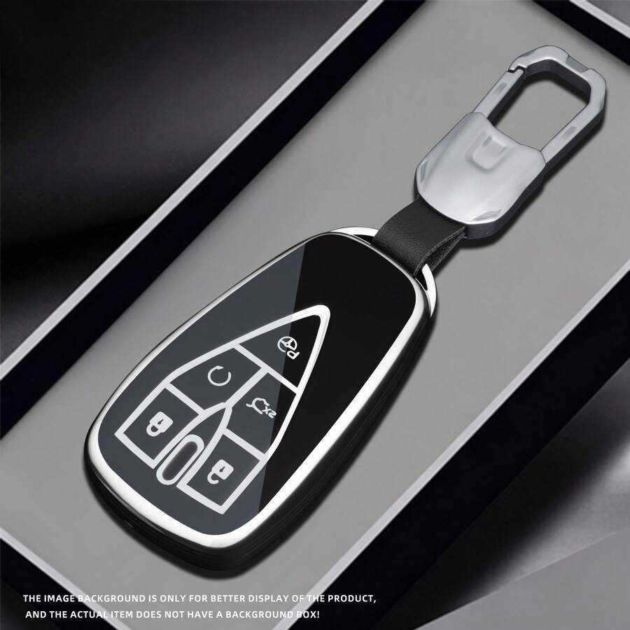 TPU Flip Key Shell Protective Cover Keychain Accessories For Changan CS35PLUS CS55PLUS CS75 PLUS Eado UNI-T UNI K 2019 2020 2021 2022, Car Key Shell Car Accessories Women Car Accessories - Style 1 - View 1