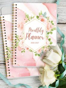 2pcs 2026-2027 24-Month Monthly Planner, 8.15x5.7in Spiral Calendar & Notes Organizer, Halloween Notebook, Office Decor And Accessories, Nurse Essentials, Bible Study Materials - A - View 10