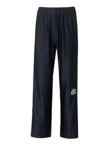 Under Armour Men's Straight-Leg Athletic Pants Lightweight Quick-Dry Breathable Side Contrast Color Basketball Training Casual Sports Pants - Black/Brown - View 9