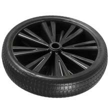 Universal 14" Black Wheelbarrow Wheel Heavy Duty Puncture Proof Wheel - UK-c399901 - View 3