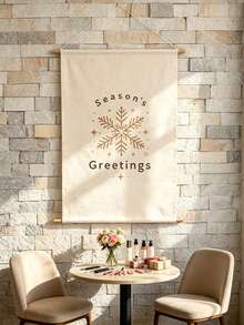 1pc Custom Logo Banner Vertical Business Sign,Personalized Your Logo/Text Hanging Fabric Banner,Market Display, Pop Up Shop Branding,Vendor Booth - Multicolor - View 7