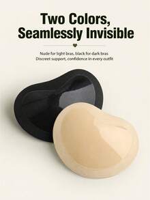 Women's Invisible Thickened Magic Sponge Bra Pads, Push-Up Bra Inserts, Swimsuit Silicone Breast Pads, Cover-Up Pads - Multicolor - View 3