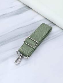 Adjustable Embroidered Shoulder Strap, Suitable For Handbags And Crossbody Bags, Wallet Strap - Green - View 2