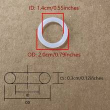35PCS Waterproof Silicone O-Rings, Anti-Slip Wear-Resistant Sealing Gaskets, 3mm Wire Diameter, High-Quality Rubber Rings, Great Helper For Water Pipe Sealing - One Size-35PCS - View 2