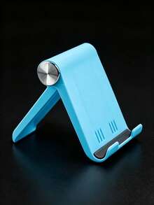 Portable Foldable ABS Desktop Phone Stand | Travel Essential: Lightweight Mini Smartphone And Tablet Holder | Easy-To-Store Travel Accessory - Multicolor - View 10