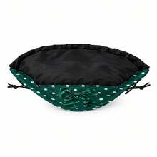 Drawstring Bag - Cute Green & White Bow Print - Suitable For School, Sports, Travel And Toy Storage, Sports Fitness Swimming Travel Backpack - Drawstring Sports Bag - View 8