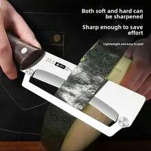 Ergonomic Wooden Handle Stainless Steel Peeler 3-In-1 Fruit & Potato Peeler Bottle Opener Kitchen Peeling Cooking Tool - Apricot - View 7