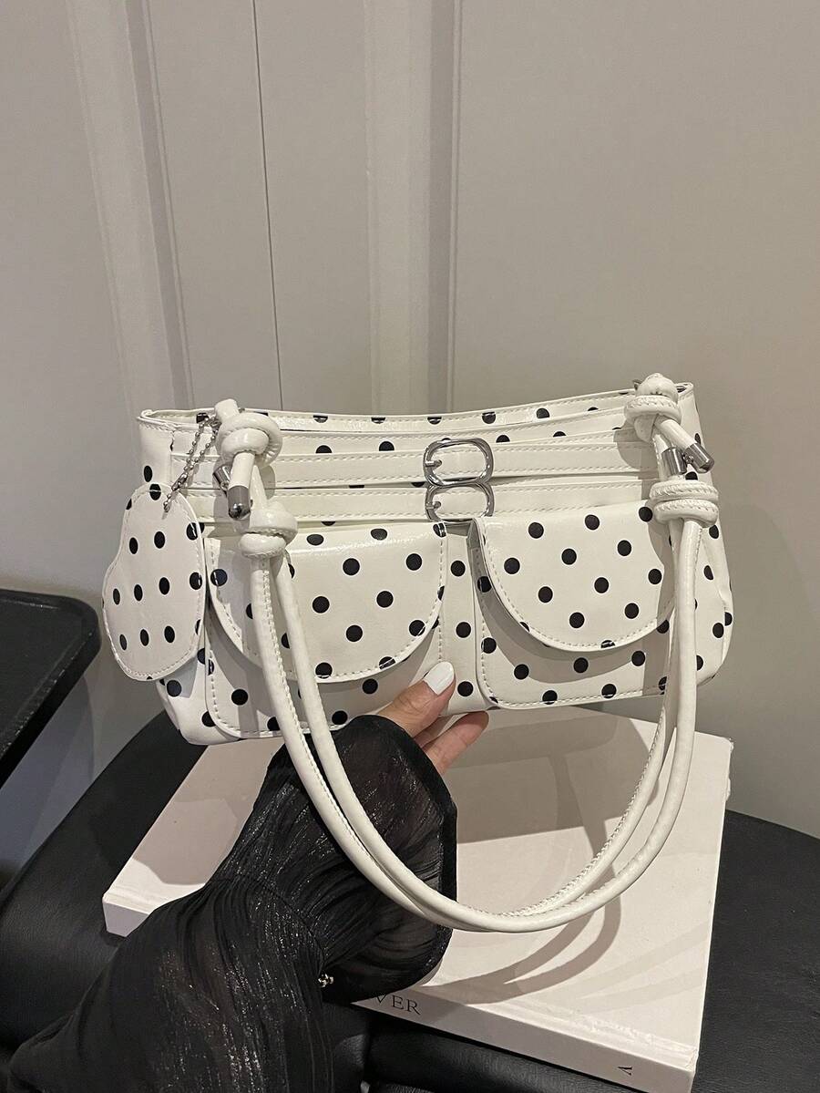 2025 Autumn/Winter New Fashion Versatile Commuter Shoulder Box Bag For Women - White - View 1