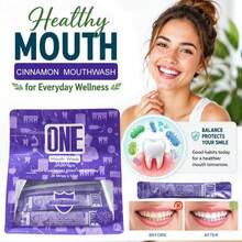 Portable Mouthwash Tablets 20pcs - Deep Cleaning Cool Mint, 24-Hour Fresh Breath Travel Essential (6 Flavors Set) - Mint - View 6