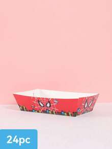 6pcs/12pcs/24pcs Anime Cartoon Theme Party Candy Boxes, Theme Party Gift Boxes, Candy And Cookie Boxes, Party Gift Bags, Party Gift Boxes, Suitable For Birthday Party, Candy And Popcorn Boxes Decoration, Applicable For Back To School Party, Holiday Essential Party Supplies - Multicolor - View 9