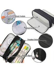 Large Capacity Pencil Case, Perfect Gift For Friends - Single Piece - View 6