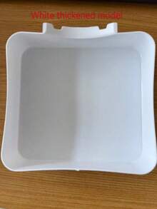 1pc Washing Machine Drain Tray, Essential Laundry Room Floor Protection Tray, Prevents Water Overflow, Durable Home Storage & Organization Solution, Suitable For Laundry Area Cleaning Supplies, Space-Saving - A - View 11