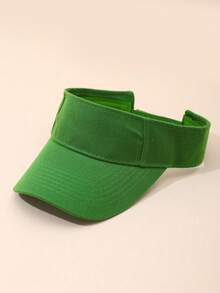1pc Children's Sun Protection Hat, Unisex, Summer Baseball Cap, High Ponytail Tennis Hat, Sports Hat, Running Golf Sun Hat - Empty Hat - View 13