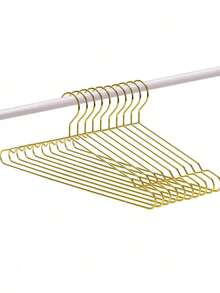 Golden Iron Hanger Drying Hanger Storage Hanger Standard Hanger Golden - Gold - View 6