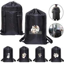 Laundry Bag, Cute Kitten Pattern Printed Oversized Laundry Bag With Drawstring Seal, Suitable For Machine Washing In Universities And Apartments, Is A Must-Have For Christmas Gifts - View 1