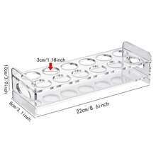 1PC Acrylic Wine Glass Display Rack Transparent Liquor Tray, Minimalist Style Party Spirits Display Stand, Suitable For Wedding Banquet Reception, Home Bar, Birthday Party And Various Holiday Celebration Atmosphere Decoration - View 3