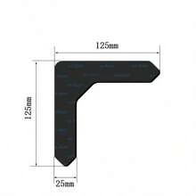 Super Strong Adhesive Carpet Tape, Anti-Curl Carpet Tape Anti-Slip Sticker, Can Fix Carpet In Place, Keep Corners And Edges Flat, Suitable For Living Room, Dining Room, Bathroom Carpets, Prevent Carpet Movement And Rolling Edges - Black - View 3