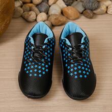Children's Studded Football Shoes, Wear-Resistant Anti-Slip Stud Sole, Secure Lace-Up, Breathable Lining, Comfortable And Easy To Wear For Field Training Sports - Blue - View 2