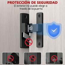 Deadbolts - Sliding Door and Window Latch Bolt Night-glow 90-degree Door Catch - View 5