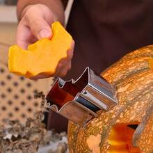 2pcs/6pcs/8pcs Pumpkin Carving Knife Set, Halloween Stainless Steel Decoration Tool Kit - View 4