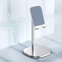 Phone Stand, Made Of Aluminum Alloy Material, Adjustable Angle And Height, Suitable For Various Phone Sizes (3.5-7.0 Inches). - Multiple Styles - View 10