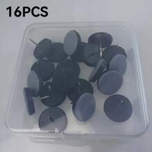 16Pcs Furniture Leg Sliders Pads With Nail Feet Furniture Moving Gliders Mover Floor Protector For Tables Sofas Recliners - Default - View 11
