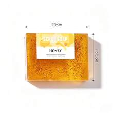 Honey Essential Oil Scrub Handmade Soap, Suitable For Cleansing And Bathing, Handmade Fragrance Essential Oil Soap - Honey - View 9
