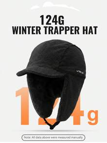 WRELS 1 buah Topi Trooper Trapper Pria, Topi Musim Dingin Hangat dengan Masker Wajah yang Dapat Dilepas dan Penutup Telinga, Topi Berburu dan Aktivitas Luar Ruangan dari Bulu Imitasi - MultiWarna - View 7