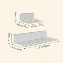 1/2 buah Rak Penyimpanan Kosmetik Modular yang Dapat Dilepas, Organizer Makeup Meja Multi-Lapisan Transparan, Rak yang Dapat Diatur untuk Lipstik, Perhiasan & Produk Perawatan Kulit, Penyimpanan Aksesori Kecantikan Hemat Ruang untuk Meja Rias - MultiWarna - View 11