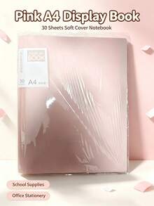 1PC A4 Transparent 30-Pocket Folder, Insert File Organizer, Exam Paper Organizer, Large Capacity Document Storage, Can Hold Cover Card, Suitable For Back To School Season Exam Paper And Study Material Collection, Office Contract Document Storage, Christmas Holiday Manuscript Storage, Halloween Theme Material Sorting, Desktop Storage Short Video Promotion - Multi-color - View 12