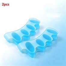 2pcs/Set Toe Separator | Bunion And Overlapping Toe Corrector, Foot Care Protector To Prevent Shoe Friction - A - View 13