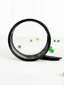 2pcs Black Visible Zipper Hanging Ring Cute Rabbit Ear Storage Bag, Digital Accessories Storage Bag, Hanging Waterproof Storage Bag - Multicolor - View 13