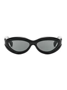 1 Pair Men's Tech Y2K Mecha Personalized Retro Fashion Glasses - Black and Gray - View 3