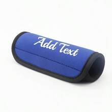 1pc Personalized Custom Luggage Handle Cover, Customizable Text/Name, Wear-Resistant Carrying Handle Sleeve, Travel Suitcase Grip Anti-Slip Anti-Scratch Protective Cover, Multiple Colors Available Replacement Accessory - Multicolor - View 11