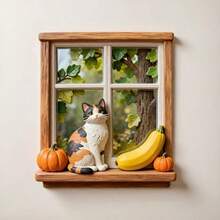 Japanese Country Style Cat Fridge Magnet, 3D Embossed Personalized Cute Creative Gift Decoration Magnetic Souvenir, These Exquisite Fridge Magnets Are Great Creative Gifts, Can Be Used To Decorate Kitchen, Whiteboard, Storage Cabinet, Refrigerator, Also For Home Decor - Style a - View 5