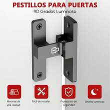 Deadbolts - Sliding Door and Window Latch Bolt Night-glow 90-degree Door Catch - View 7