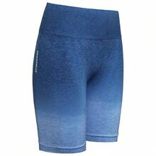 Gymshark Adapt Ombre Seamless Womens Blue Shorts - Blue - View 2
