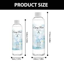 240ml/500ml Epoxy Resin Kit, Perfect For Art, Jewelry, Crafts, Glassware And Other Handmade Projects - Epoxy Resin - View 2