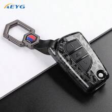 Carbon Fiber Texture ABS Car Key Shell Protective Cover Compatible With 2012-2024 RAV4, Camry, Corolla, Avalon, C-HR, GT86, Hilux, Fortuner - C Model - View 9