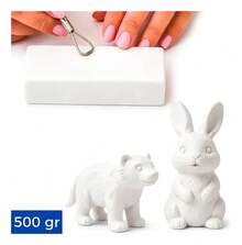 Clay & Dough - White 250g - View 9