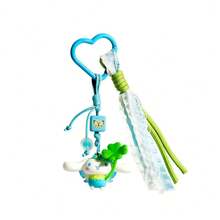 Miniso Home Forest Fairy Series Woven Rope Keychain, Kuromi Hello Kitty Cinnamoroll My Melody Cute Cartoon Bag Pendant, Ideal Gift For Sanrio Fans (1pc) - 1PC - View 14