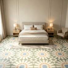 24Pcs Self-Adhesive PVC Floor Tiles, Wall Stickers, Matte Pattern Self-Adhesive Floor Tiles, Waterproof Stain-Resistant Floor Tiles, Wall Stickers, Suitable For Home Floor Decoration And Wall Decoration Stickers - Multicolor - View 3