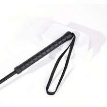 1pc Equestrian Whip, British Riding Aid Tool, Horse Racing Whip, Horse Racing Equipment, Suitable For All Riders, Horse Training, Stage Performance, Riding Gear, High-Quality Equestrian Accessories, Equestrian Supplies, Holiday Gift, Ideal Choice For Thanksgiving, Christmas, Halloween - Black - View 2