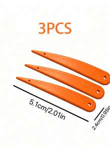 3-In-1 Orange Sewing Hemming Tool, Multi-Purpose Sewing Tool For Fabric And Paper, Embroidery Pleating Cone, Quilt Seam Pressing Tool, Paper Folding Scoring Stick, Smooth Edge Shaping Tool, Tailoring And Paper Craft Supplies 1pc - Multicolor - View 8
